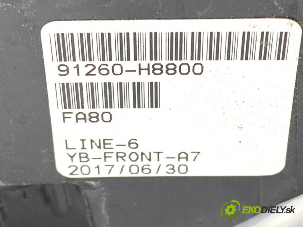 KIA RIO IV liftback 2017 73 kW 1.4 1368 skříňka poistková 91260-H8800 (Pojistkové skříňky)