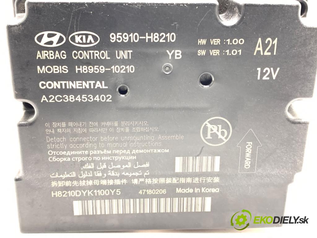 KIA RIO IV liftback 2017 73 kW 1.4 1368 senzor airbag 95910-H8210 (Snímač)