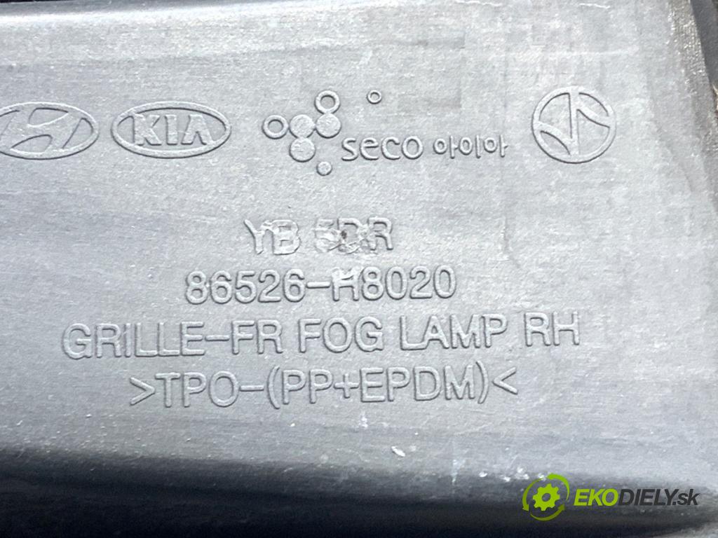 KIA RIO IV liftback 2017 73 kW 1.4 1368 mří nárazníka pravý přední část 86526-H8020