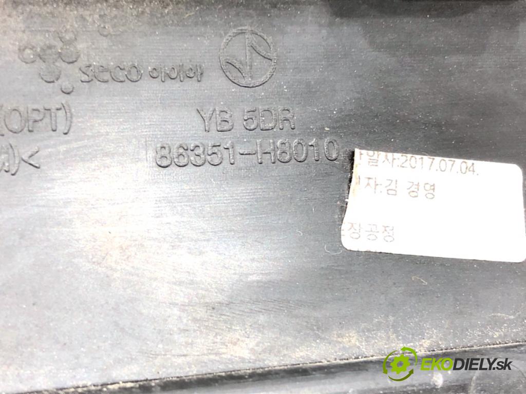 KIA RIO IV liftback 2017 73 kW 1.4 1368 Mriežka maska 86351-H8010 (Mriežka predná (maska chladiča))