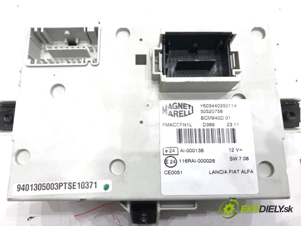 ALFA ROMEO GIULIETTA liftback 2011 77 kW 1.6 JTDM (940FXD1A) 1598 Modul BSI 50520758 (Poistková skrinka)