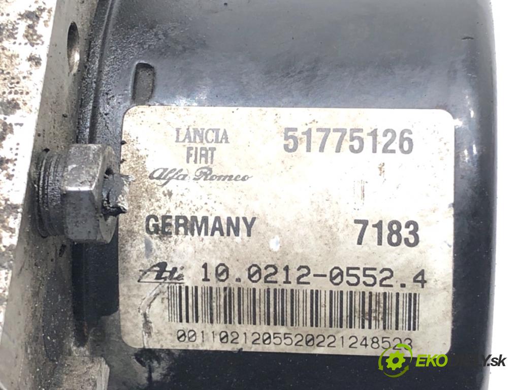 ALFA ROMEO GIULIETTA liftback 2011 77 kW 1.6 JTDM (940FXD1A) 1598 Pumpa ABS 51775126 (Pumpa ABS)