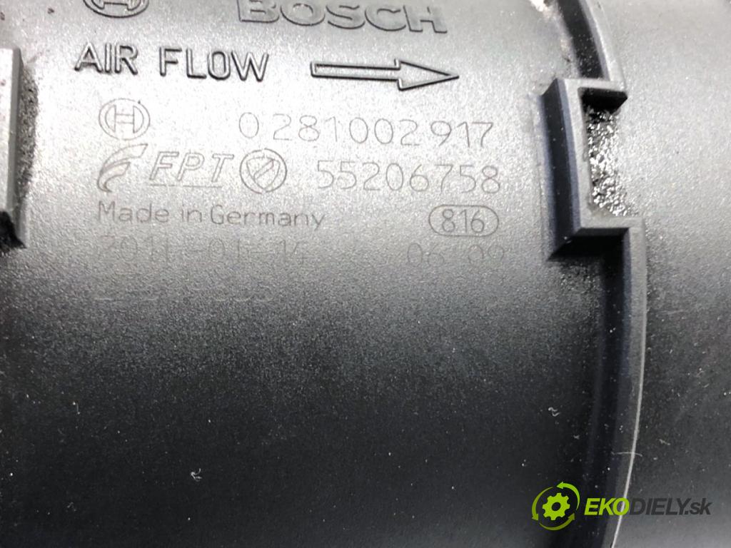 ALFA ROMEO GIULIETTA liftback 2011 77 kW 1.6 JTDM (940FXD1A) 1598 Váha vzduchu 0281002917 (Váha vzduchu)