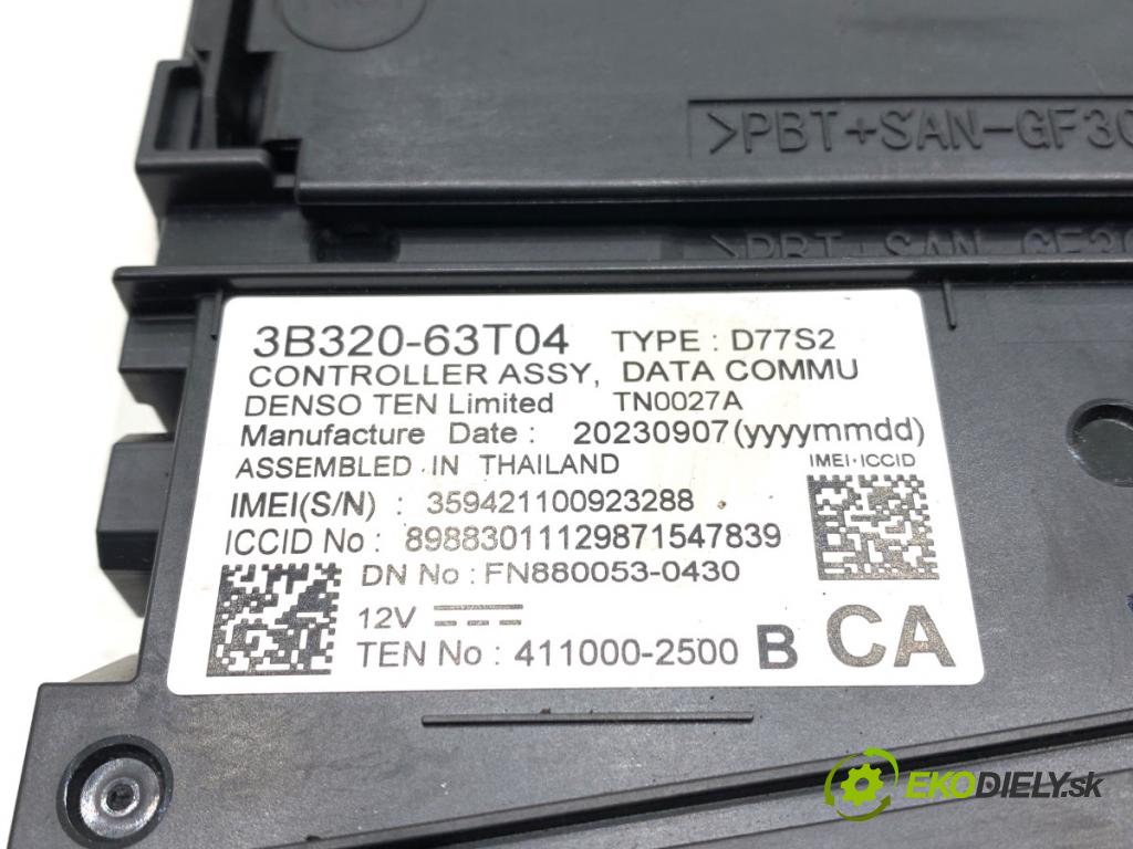 SUZUKI S-CROSS SUV 2024 95 kW 1.4 Hybrid AllGrip 1373 Modul BLUETOOTH 3B320-63T04 (Riadiaca jednotka ostatné)