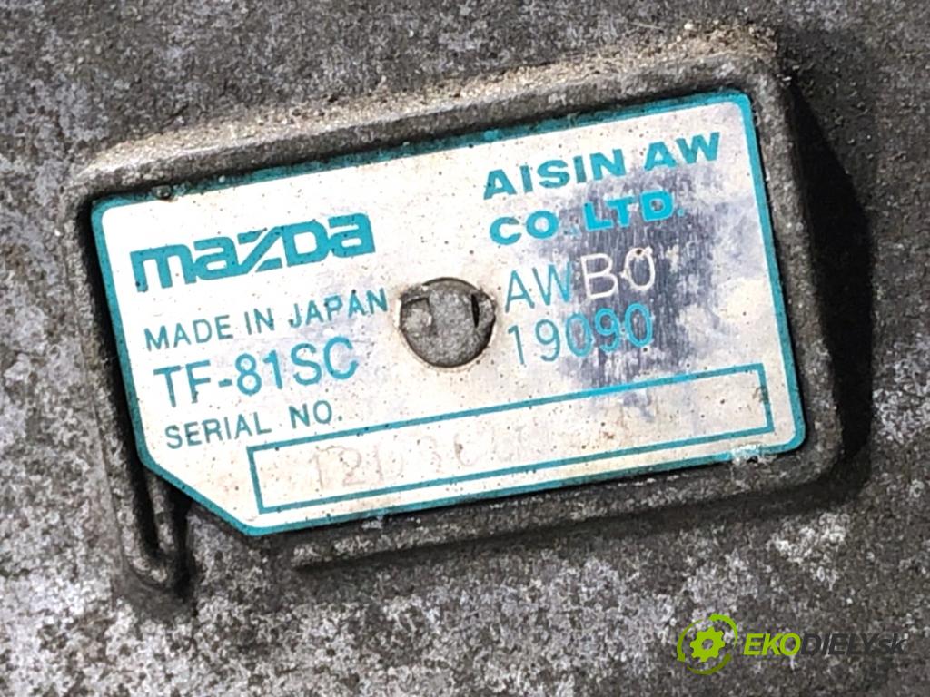 MAZDA CX-9 SUV 2012 204 kW 3.7 3726 Prevodovka TF-81SC (Prevodovka)