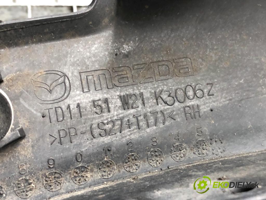 MAZDA CX-9 SUV 2012 204 kW 3.7 3726 lišta blatníka přední část pravá TD1151W21