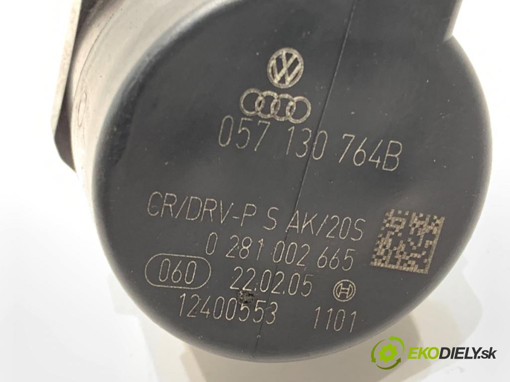 AUDI Q7 4L SUV 2008 240 kW 4.2 TDI quattro 4134 Regulátor tlaku paliva 057130764B 0281002665 (Palivový systém ostatné)