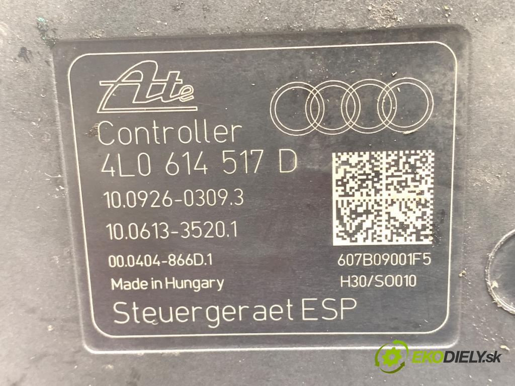 AUDI Q7 4L SUV 2008 240 kW 4.2 TDI quattro 4134 pumpa ABS 4L0614517D (Pumpy brzdové)