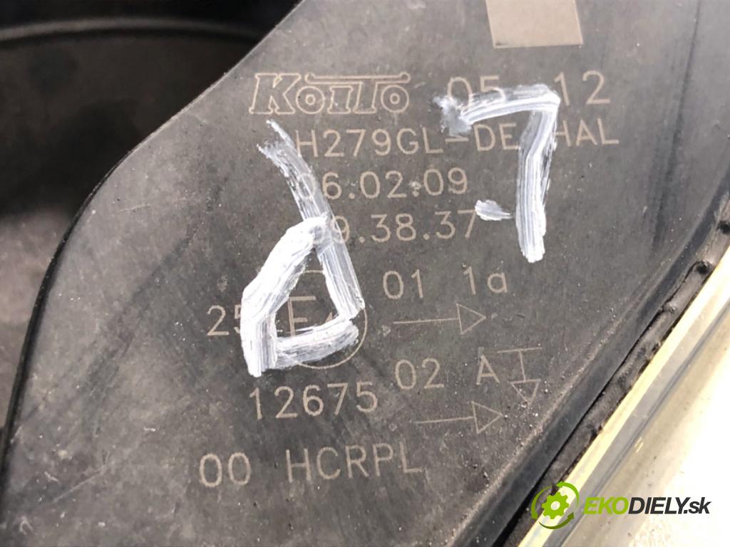 TOYOTA AVENSIS T27 Kombi 2009 112 kW 2.0 (ZRT272_) 1987 světlomet levý přední část 81166-05310