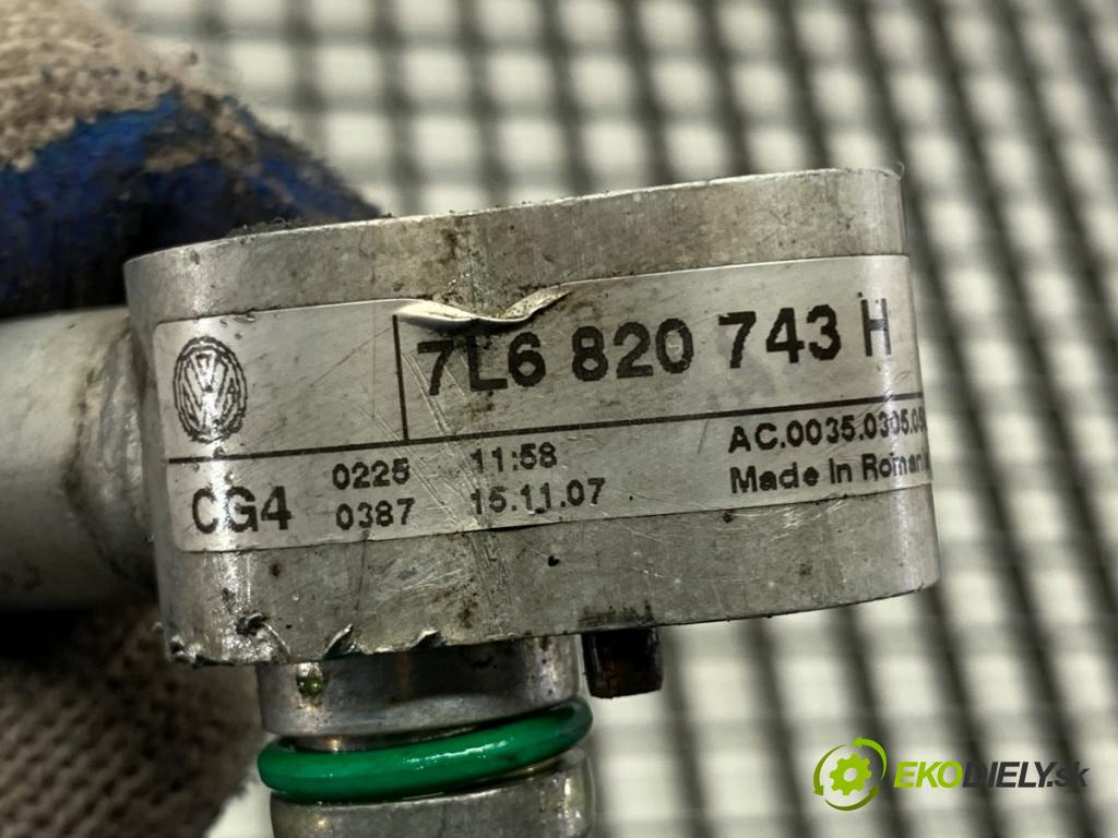 AUDI Q7 4L SUV 2008 240 kW 4.2 TDI quattro 4134 rúrka klimatizácie 7L6820743H (Rúrka klimatizácie)