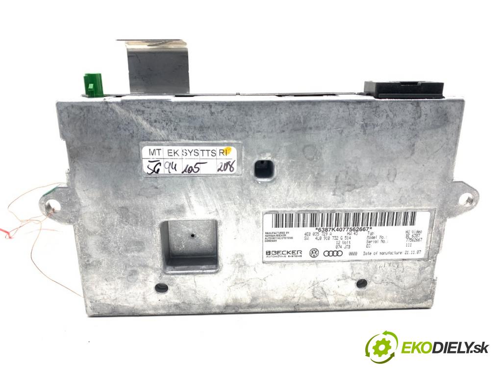AUDI Q7 4L SUV 2008 240 kW 4.2 TDI quattro 4134 Modul BLUETOOTH 4E0035729A (Riadiaca jednotka ostatné)