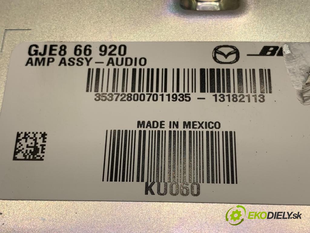 MAZDA 6 GJ Kombi 2013 129 kW 2.2 D (GJ2FW) 2191 Zosilňovač GJE866920 (Zosilňovač)