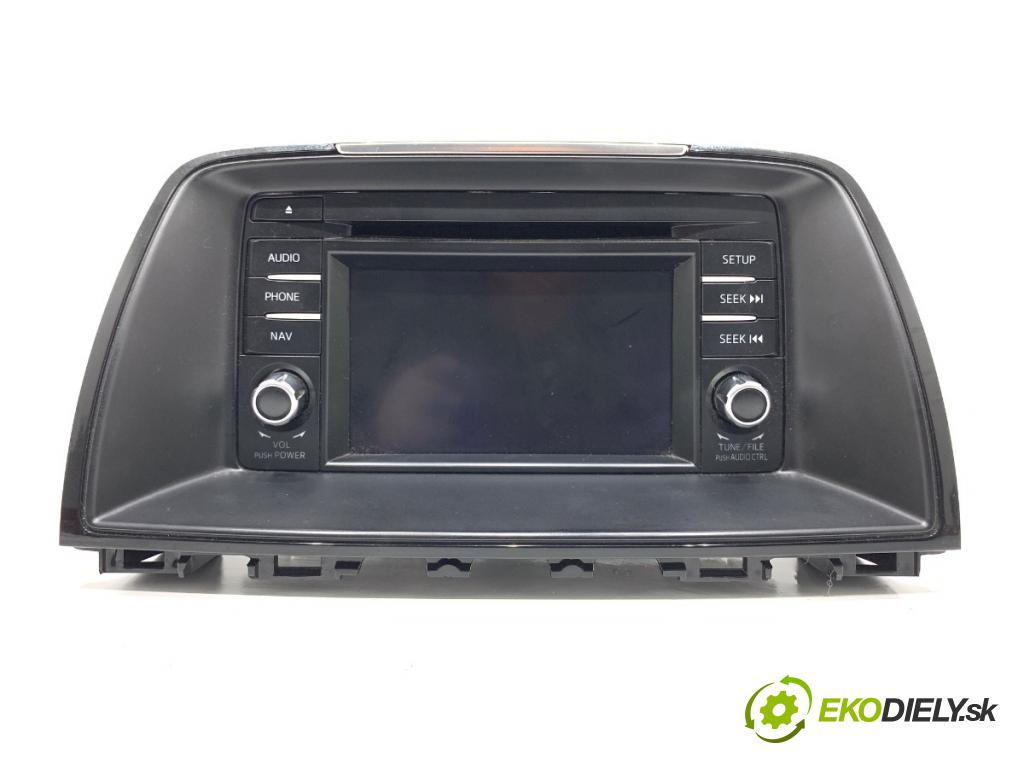 MAZDA 6 GJ Kombi 2013 129 kW 2.2 D (GJ2FW) 2191 RADIO GHR966DV0B (Audio zariadenie)
