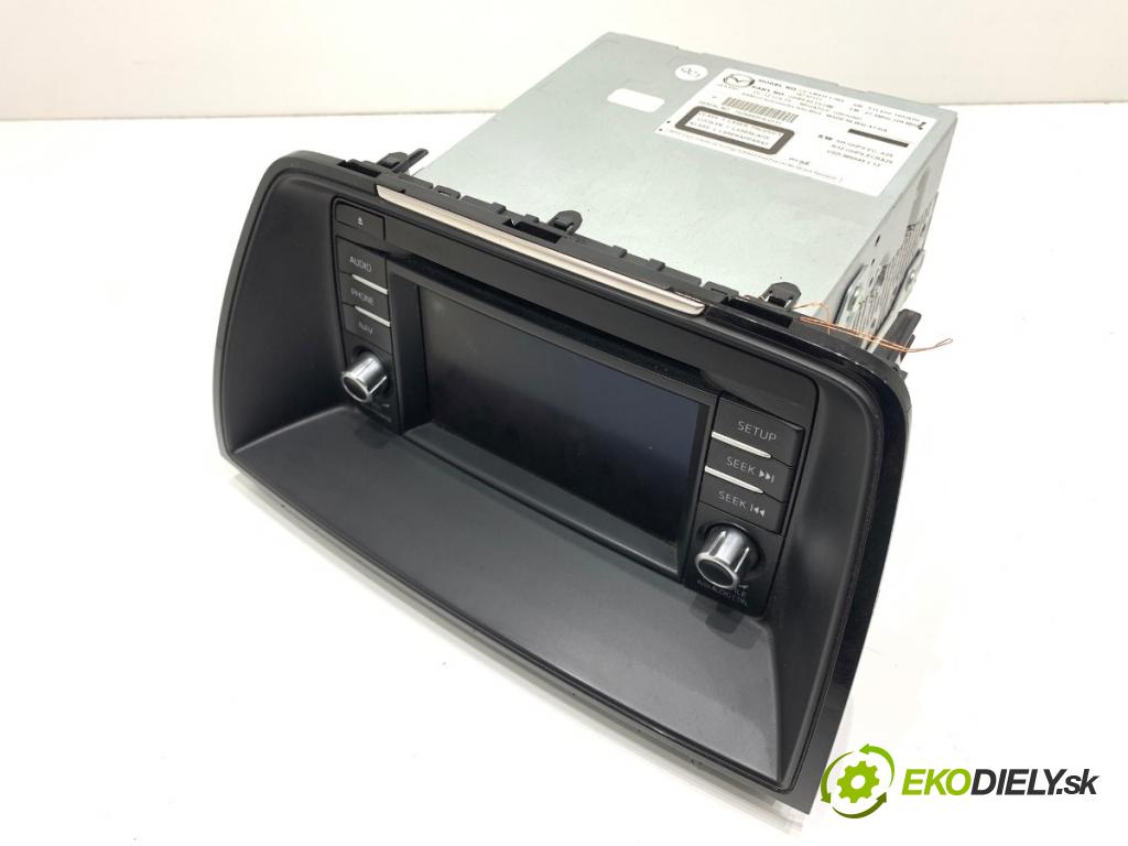MAZDA 6 GJ Kombi 2013 129 kW 2.2 D (GJ2FW) 2191 RADIO GHR966DV0B (Audio zariadenie)