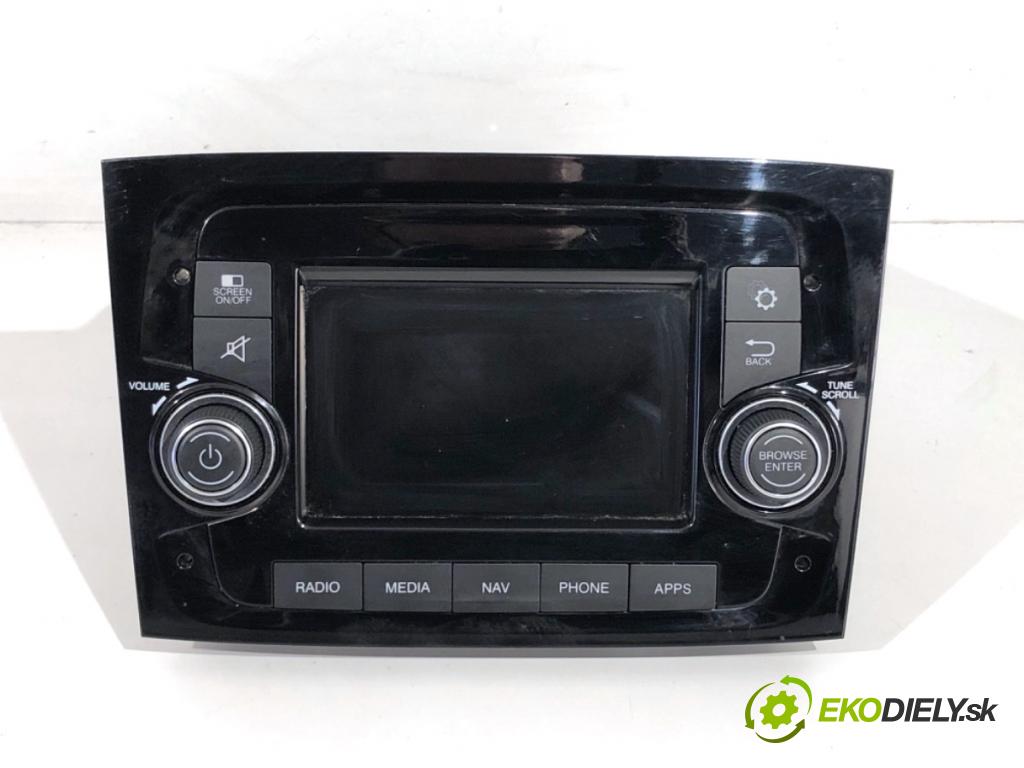 FIAT DOBLO II Autobus 2019 74 kW 1.6 D Multijet (263AXE1B) 1598 RADIO 07357115910 (Audio zařízení)