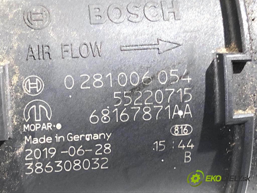 FIAT DOBLO II Autobus 2019 74 kW 1.6 D Multijet (263AXE1B) 1598 Váha vzduchu 55220715 (Váha vzduchu)