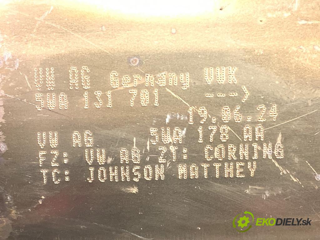 SKODA 2.0 TSI  2024 195 kW 2.0 TSI 195 kW [265 KM] benzyna 2023 - 1984 katalyzátor 5WA131701 5WA131723E