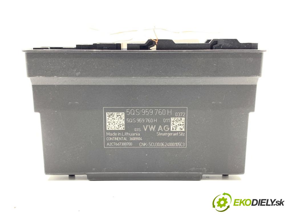 SKODA 2.0 TSI  2024 195 kW 2.0 TSI 195 kW [265 KM] benzyna 2023 - 1984 Modul sedačky 5QS959760H