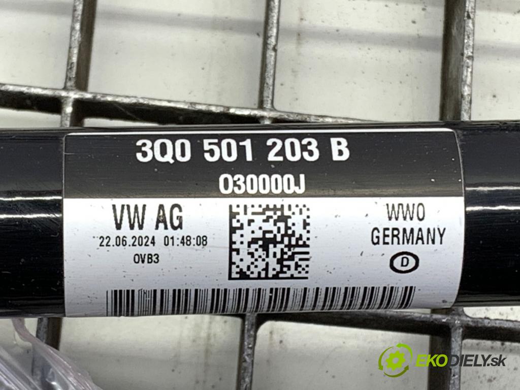 SKODA 2.0 TSI  2024 195 kW 2.0 TSI 195 kW [265 KM] benzyna 2023 - 1984 Poloos ľavy zad 3Q0501203B