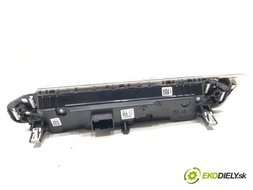PEUGEOT 3008 SUV 2018 96 kW 1.5 BlueHDi 130 1499 Panel ovládania kúrenia 98249155DX (Prepínacie páčky pod volantom)