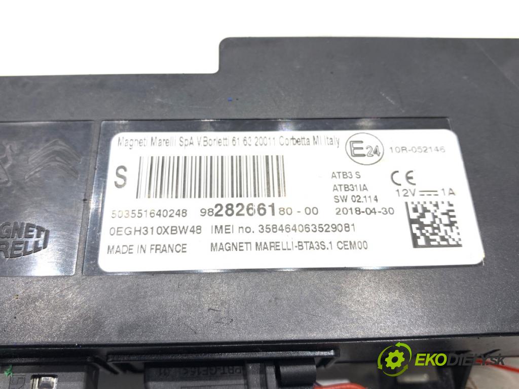 PEUGEOT 3008 SUV 2018 96 kW 1.5 BlueHDi 130 1499 Modul telefónu 9828266180 (Riadiaca jednotka ostatné)