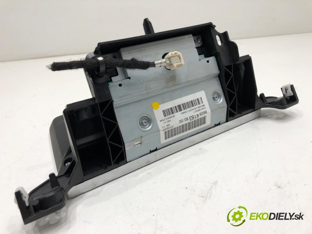 PEUGEOT 3008 SUV 2018 96 kW 1.5 BlueHDi 130 1499 Dislpej 9828418380 (Prístrojová doska)