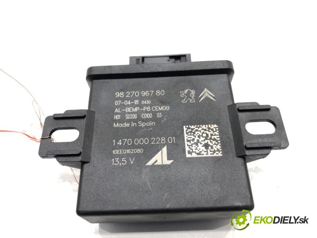 PEUGEOT 3008 SUV 2018 96 kW 1.5 BlueHDi 130 1499 Modul svetiel 9827096780 (Riadiaca jednotka ostatné)