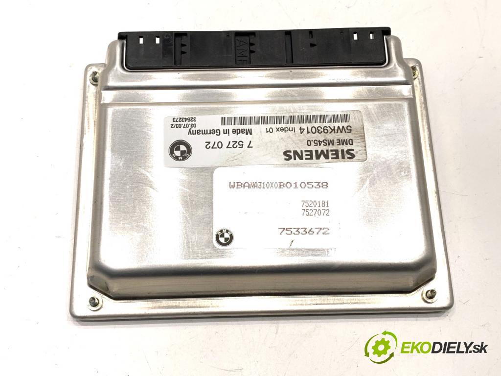 BMW E60 sedan 2003 125 kW 520 i 2171 riadiaca jednotka Motor 7527072 (Riadiaca jednotka)