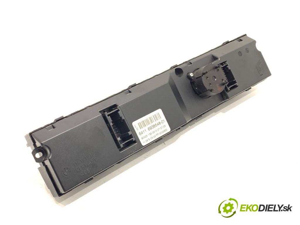 BMW E60 sedan 2003 125 kW 520 i 2171 Panel ovládaní topení 6938548 (Ovládaní topení a přepínače)