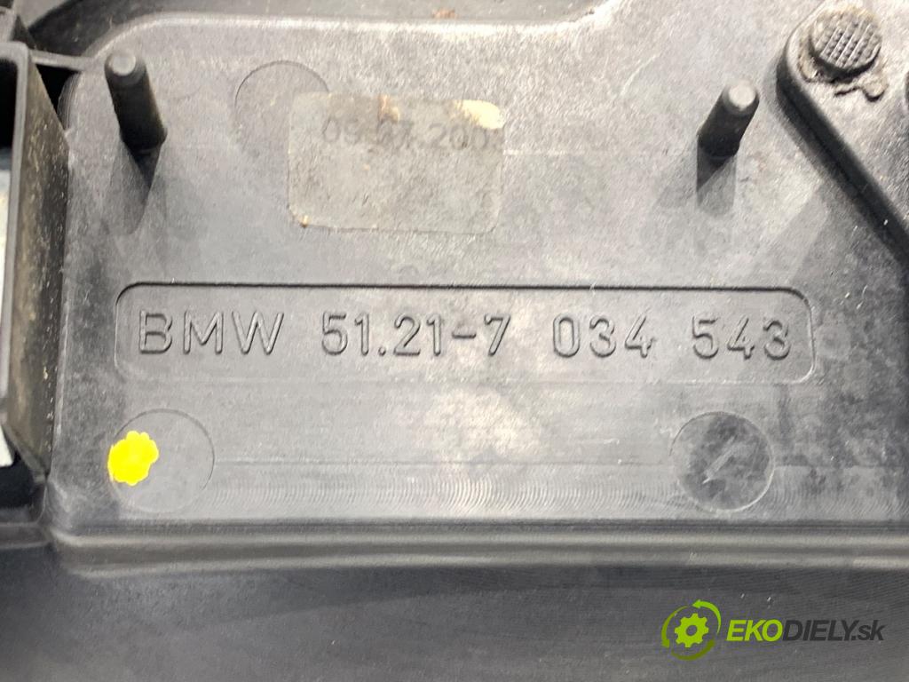 BMW E60 sedan 2003 125 kW 520 i 2171 Kľučka vonkajšia ľavy zad 7034543