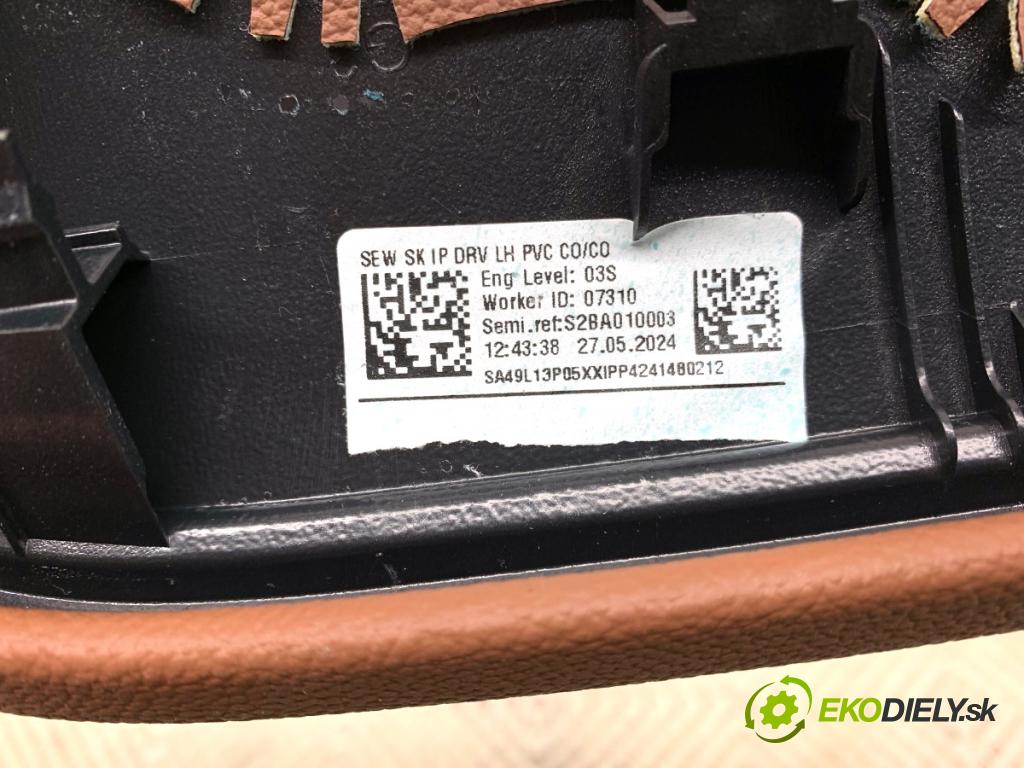 SKODA 2.0 TSI  2024 195 kW 2.0 TSI 195 kW [265 KM] benzyna 2023 - 1984 Lišta kryt 3P1858415 (Lišta)