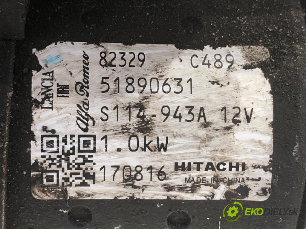 FIAT TIPO sedan 2018 70 kW 1.4 (356SXA1B) 1368 Štartér 51890631 (Štartér)