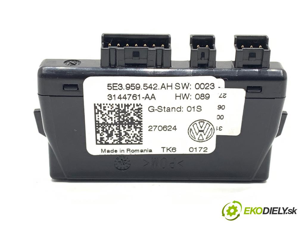 SKODA 2.0 TSI  2024 195 kW 2.0 TSI 195 kW [265 KM] benzyna 2023 - 1984 modul volantu 5E3959542AH (Ostatní)