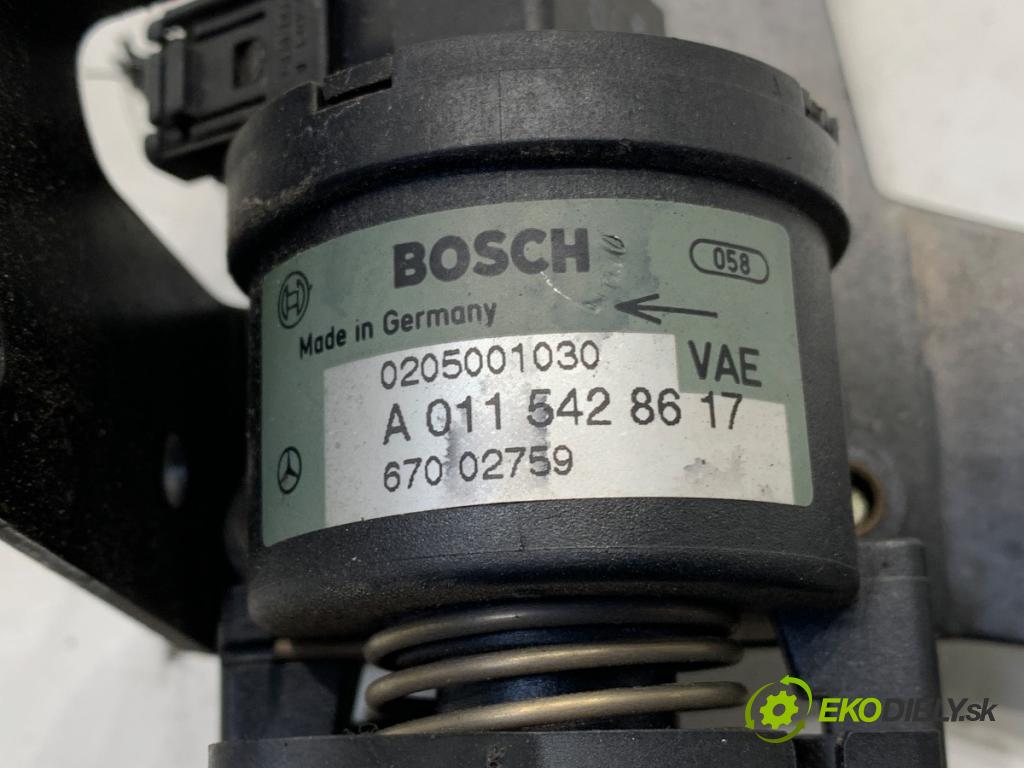 MERCEDES-BENZ W210 sedan 1996 95 kW E 290 Turbo-D (210.017) 2874 Potenciometer plynu A0115428617 (Potenciometer plynového pedálu)