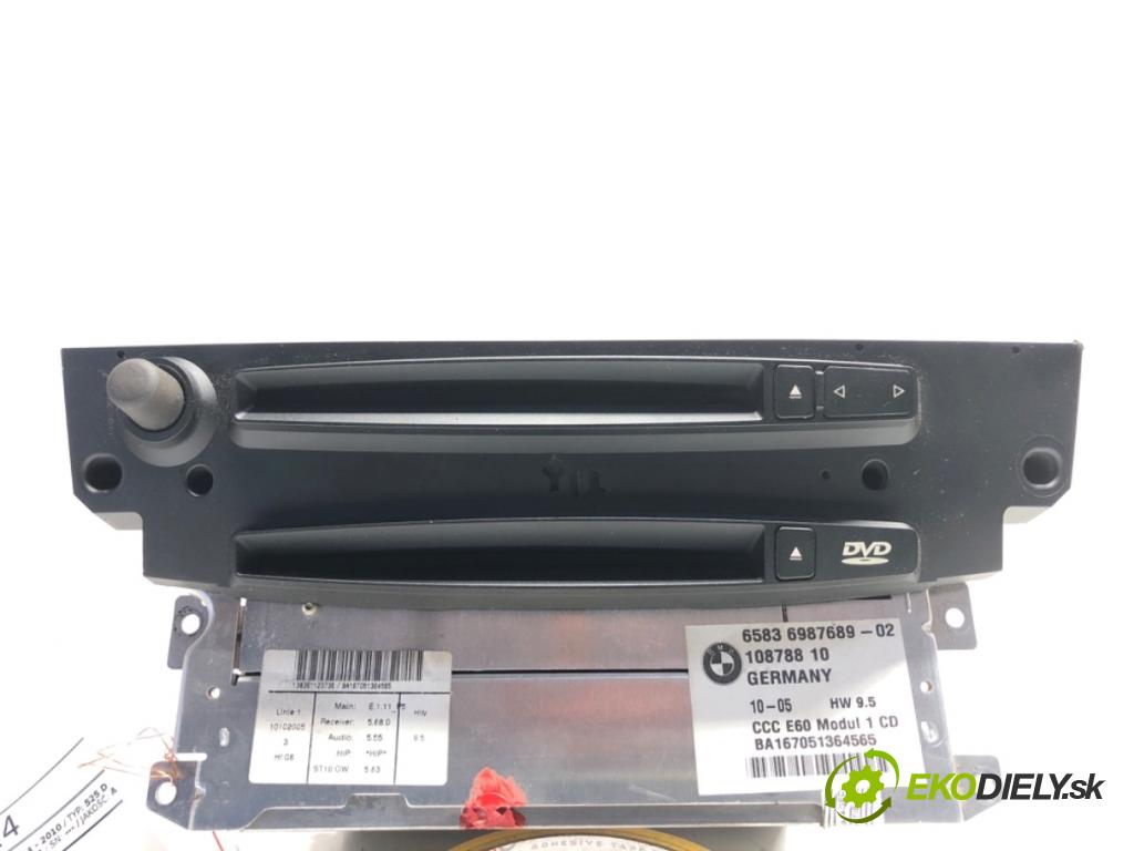 BMW E61 Kombi 2006 130 kW 525 d 2497 RADIO 6987689 (Audio zariadenie)