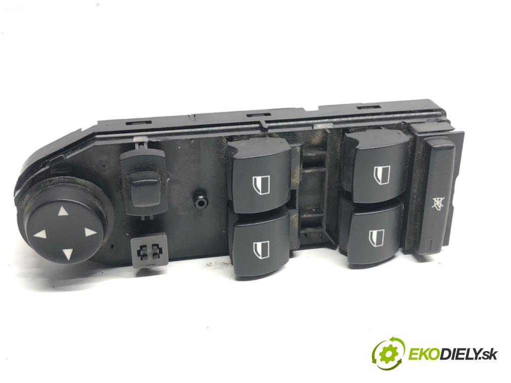 BMW E61 Kombi 2006 130 kW 525 d 2497 Prepínač okien 6951905 (Prepínacie páčky pod volantom)