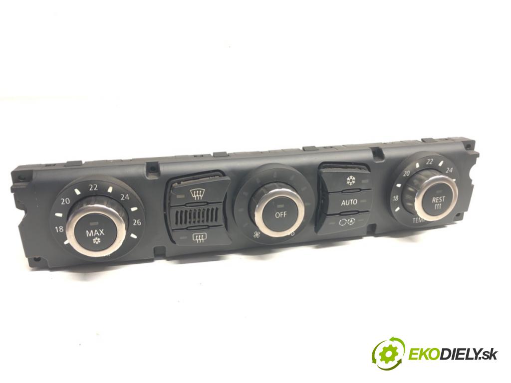 BMW E61 Kombi 2006 130 kW 525 d 2497 Panel ovládania kúrenia 9122398 (Prepínacie páčky pod volantom)