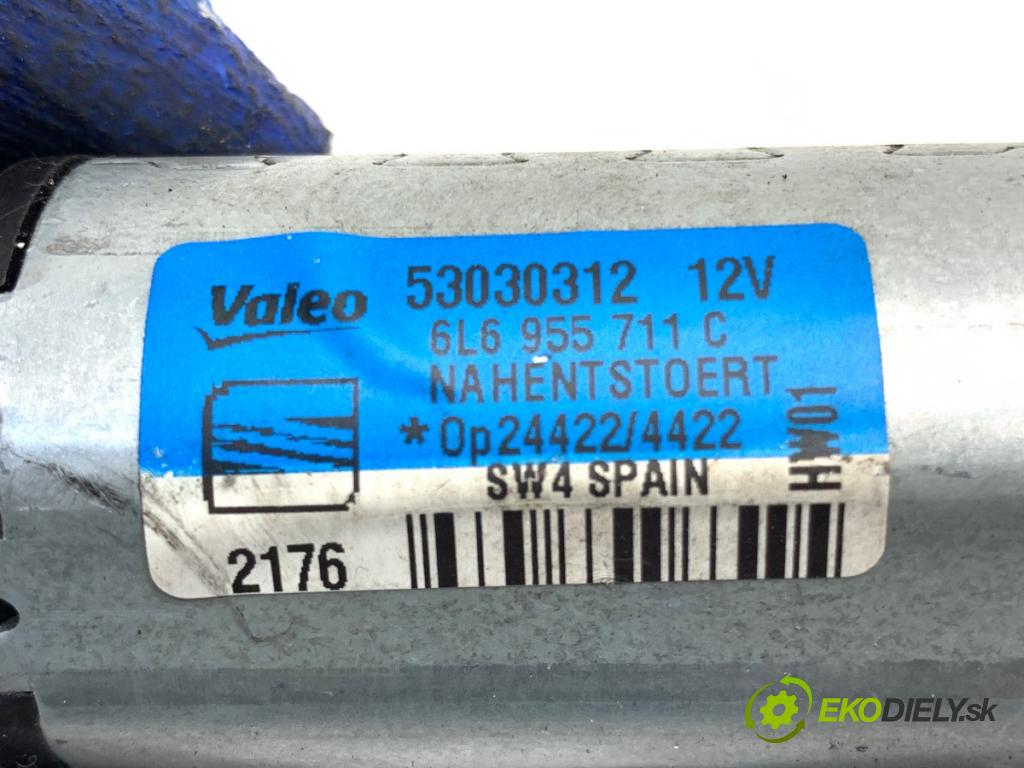 SEAT IBIZA III liftback 2006 59 kW 1.4 TDI 1422 motor stěračů zadní část 6L6955711C