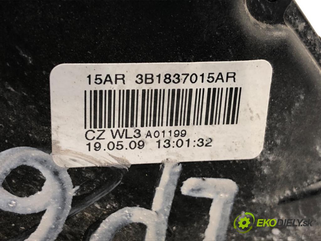 SKODA FABIA II Kombi 2009 59 kW 1.4 TDI 1422 zámok dveře levý přední část 3B1837015AR