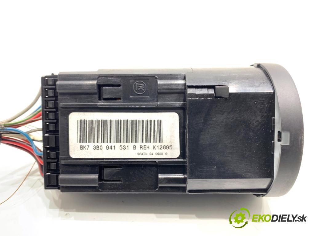 SKODA FABIA II Kombi 2009 59 kW 1.4 TDI 1422 spínač světel 3B0941531B