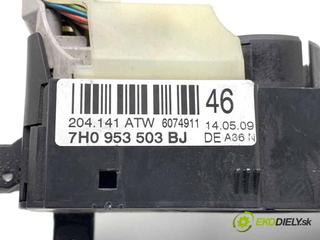 SKODA FABIA II Kombi 2009 59 kW 1.4 TDI 1422 Prepínač kombinovaný 7H0953503BJ (Prepínacie páčky pod volantom)