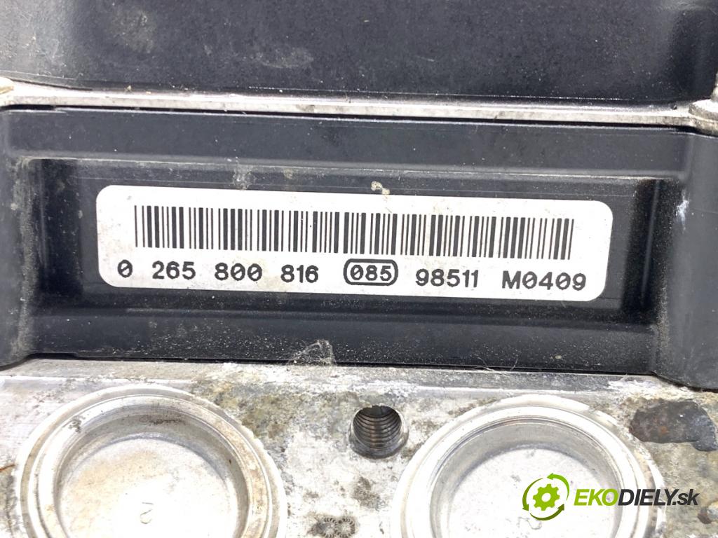 SKODA FABIA II Kombi 2009 59 kW 1.4 TDI 1422 pumpa ABS 6R0907379J (Pumpy brzdové)