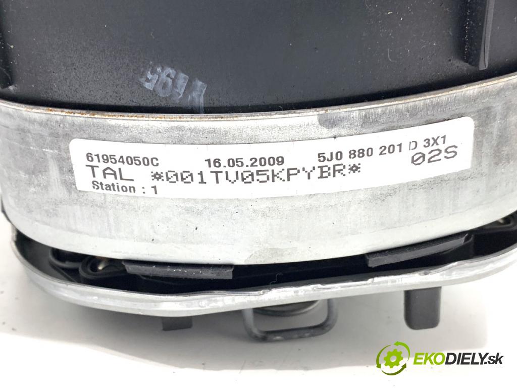 SKODA FABIA II Kombi 2009 59 kW 1.4 TDI 1422 AirBag volantu 5J0880201D (Airbag)