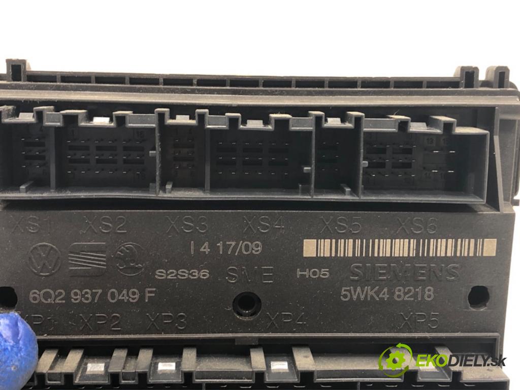 SKODA FABIA II Kombi 2009 59 kW 1.4 TDI 1422 Modul komfortu 6Q2937049F (Modul komfortu)