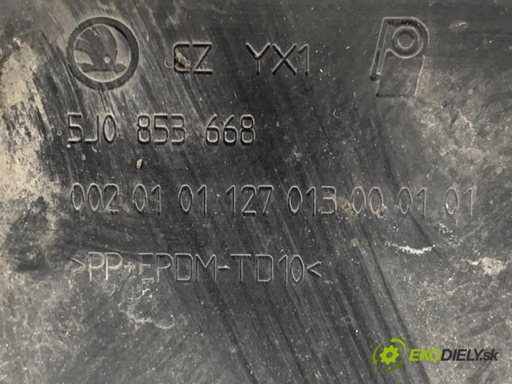 SKODA FABIA II Kombi 2009 59 kW 1.4 TDI 1422 mřížka maska 5J0853668 (Mřížky (masky) chladičů)