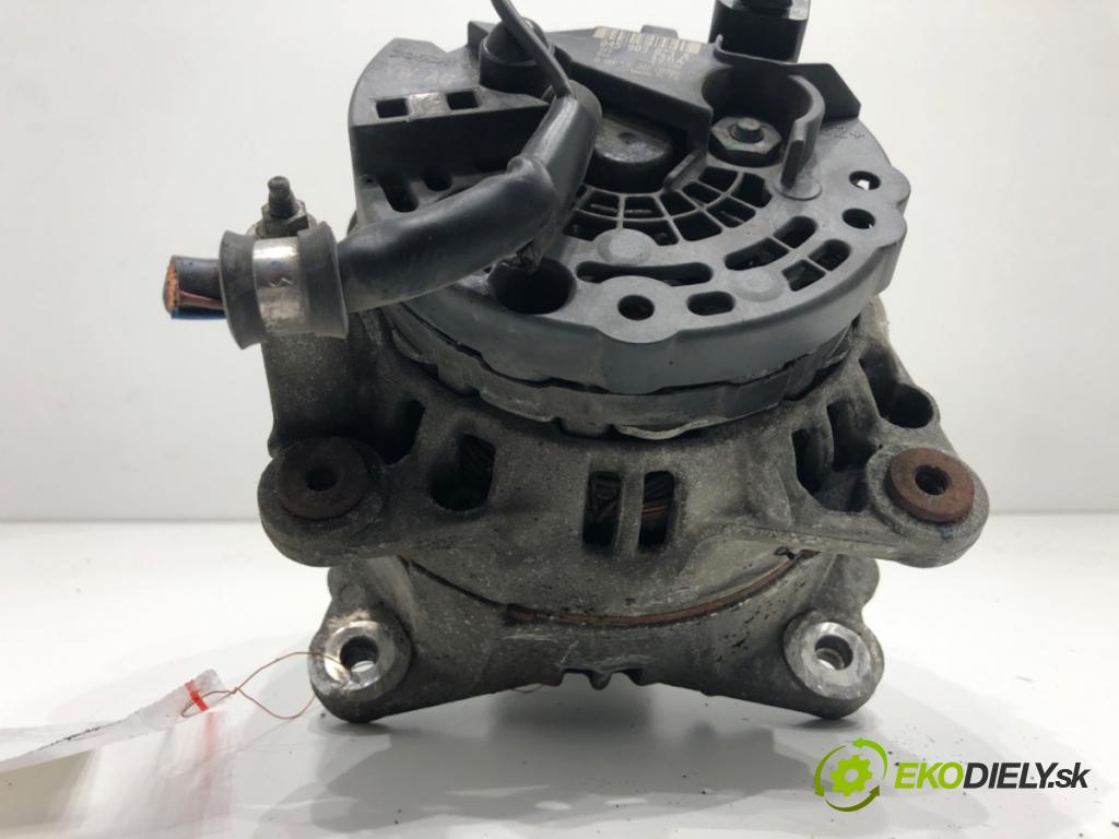 SKODA FABIA II Kombi 2009 59 kW 1.4 TDI 1422 Alternátor 045903023A (Alternátor)