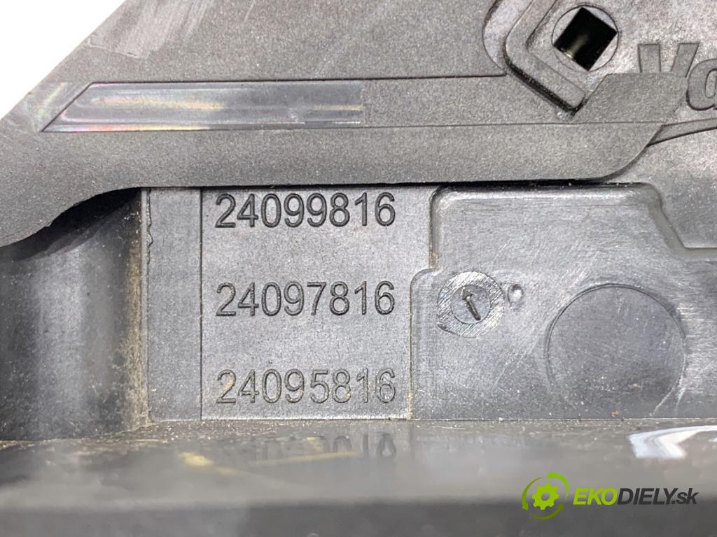 PEUGEOT 3008 nadwozie wielkoprzestrzenne (MPV) 2011 82 kW 1.6 HDi 1560 zámok dveře pravý zadní část 24099158