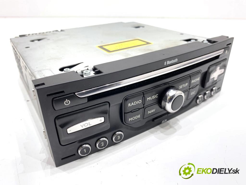 PEUGEOT 3008 nadwozie wielkoprzestrzenne (MPV) 2011 82 kW 1.6 HDi 1560 RADIO 96751717XT (Audio zariadenie)