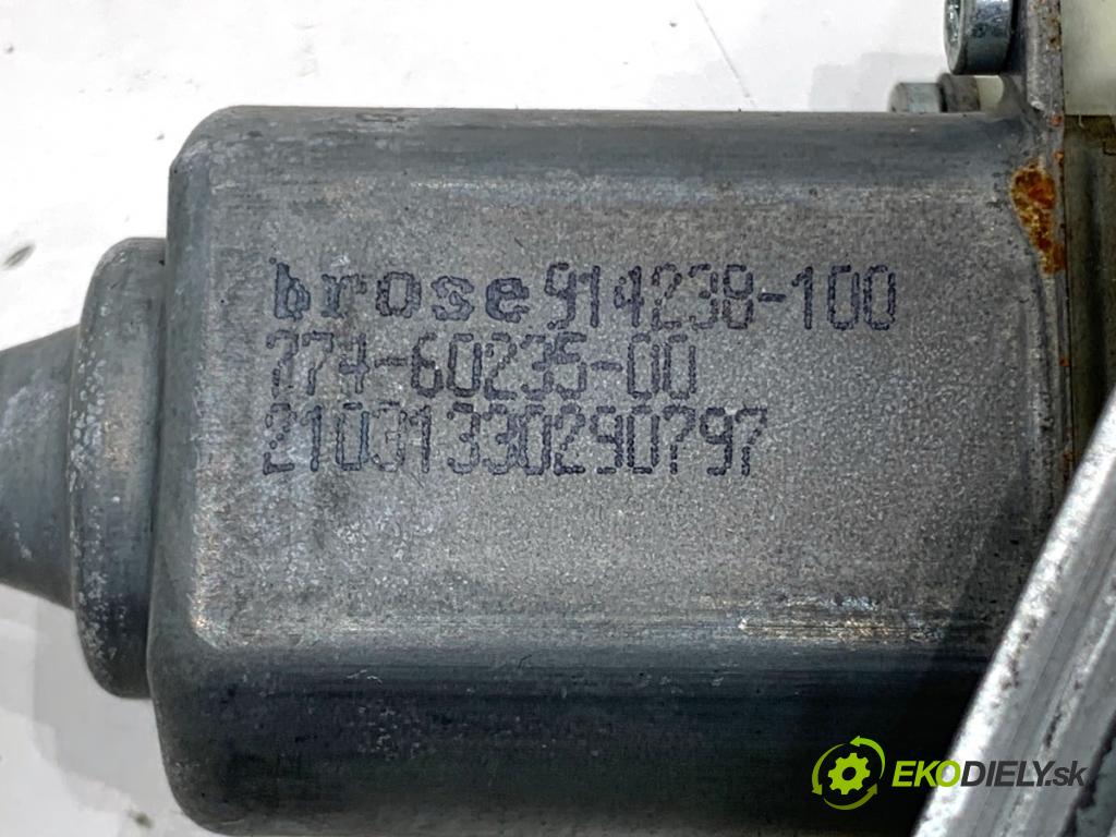 PEUGEOT 3008 nadwozie wielkoprzestrzenne (MPV) 2011 82 kW 1.6 HDi 1560 mechanismus okna levý přední část 9682808980
