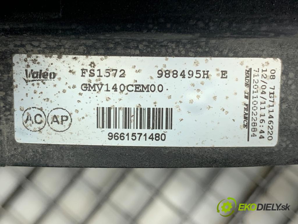 PEUGEOT 3008 nadwozie wielkoprzestrzenne (MPV) 2011 82 kW 1.6 HDi 1560 ventilátor chladiče 9661571480 (Ventilátory)